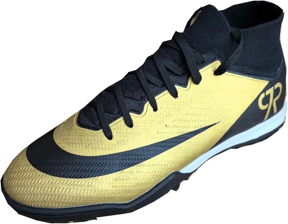 Girls Soccer Shoes Indoor Futsal Turf for Kids Boys Cleats Youths TF High-Top Football Boots for Training Outfit Set