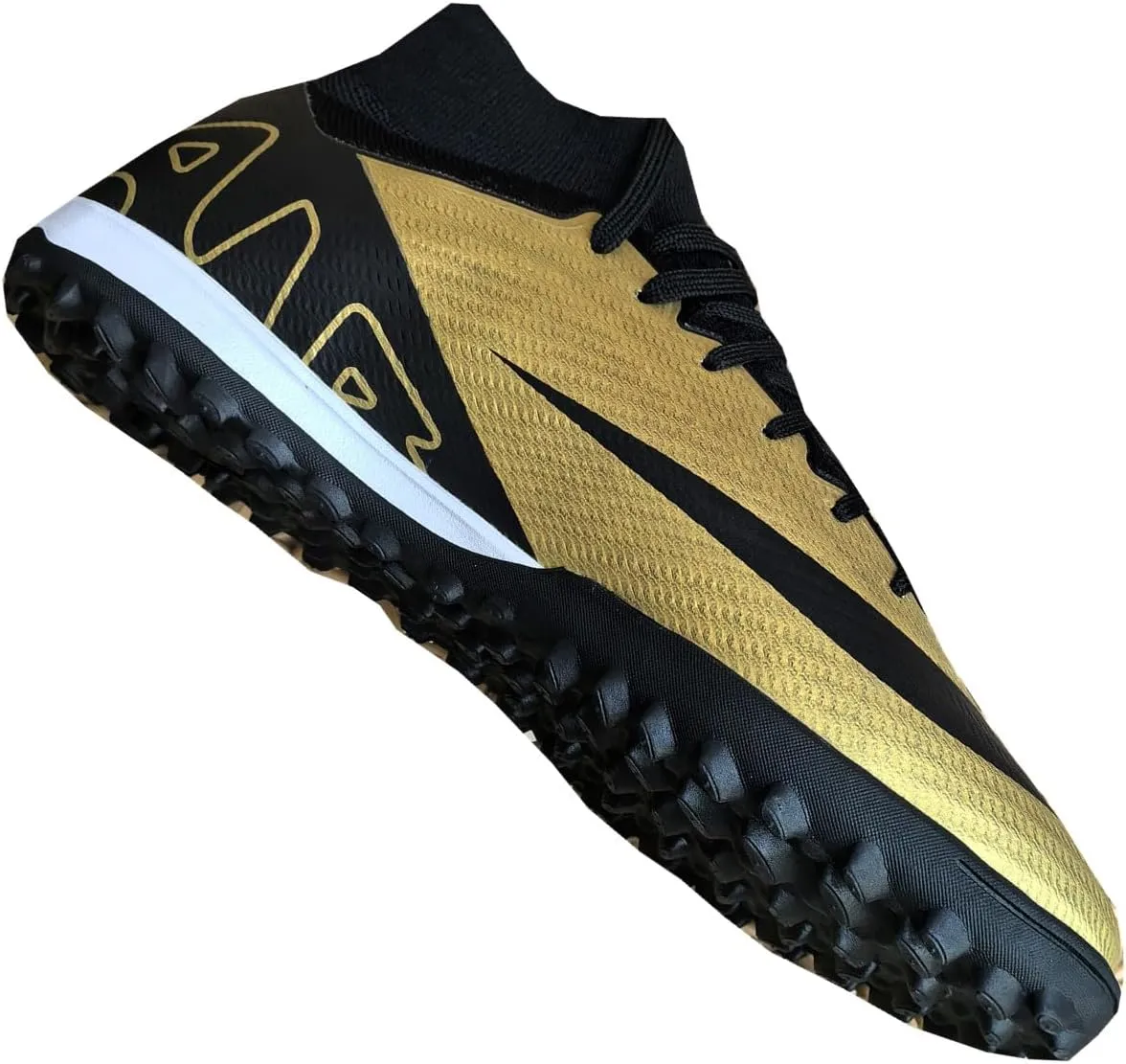 Girls Soccer Shoes Indoor Futsal Turf for Kids Boys Cleats Youths TF High-Top Football Boots for Training Outfit Set