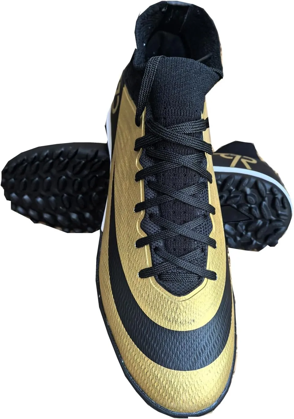Girls Soccer Shoes Indoor Futsal Turf for Kids Boys Cleats Youths TF High-Top Football Boots for Training Outfit Set