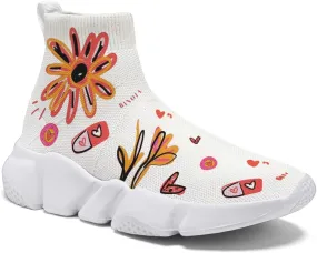 Hetios Women’s Sock Shoes Lightweight Jogging Walking Shoes for Women Sneakers
