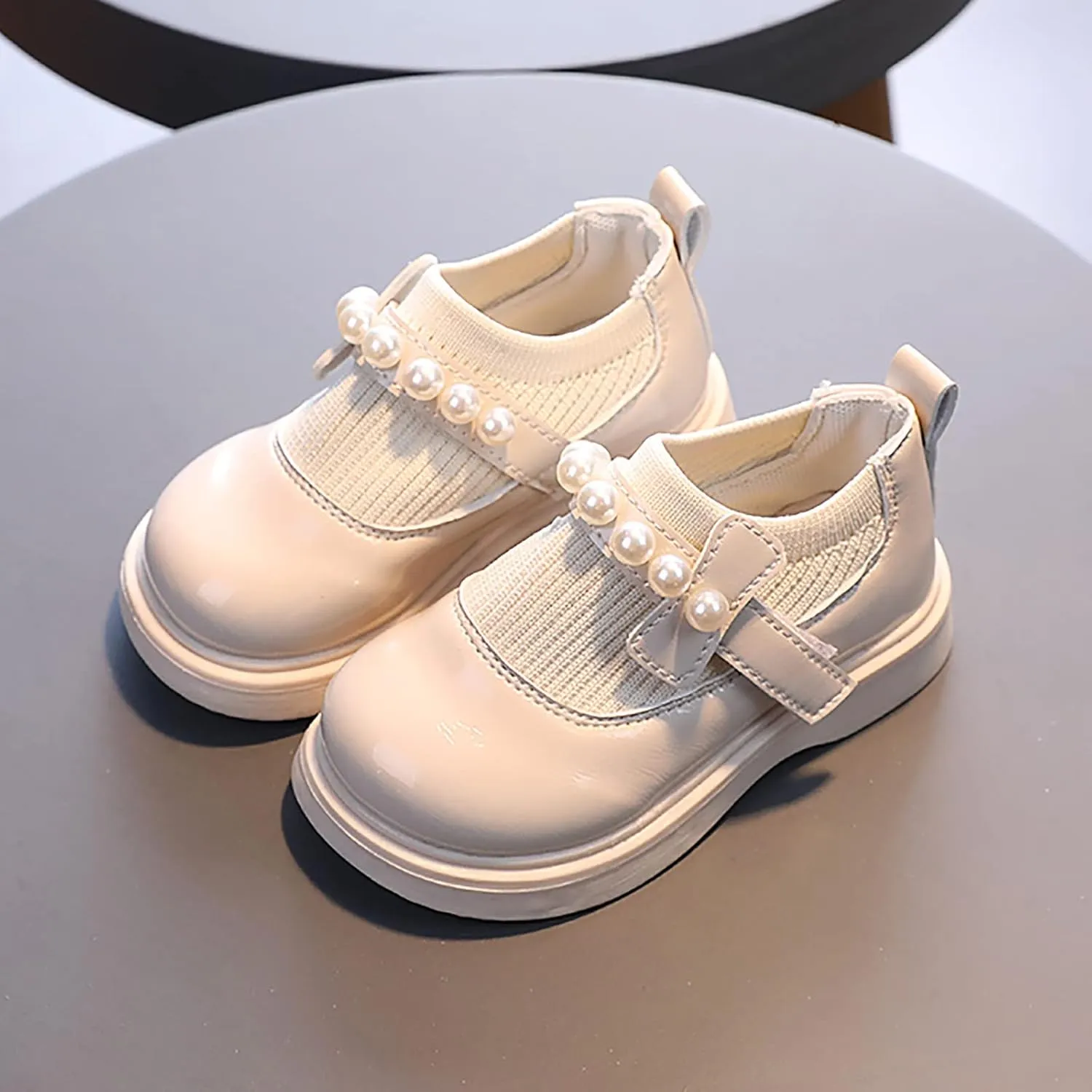 Kid Rain Shoes Girls Toddler Little Kid Big Kid Dress Flat Ballerina Shoe Leather Knitted Baby Girl Boots