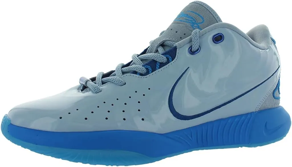 Lebron XXI Big Kids' Basketball Shoes (FV1210-400, Light Armory Blue/Blue Hero/Ashen Slate/Court Blue) Size 6