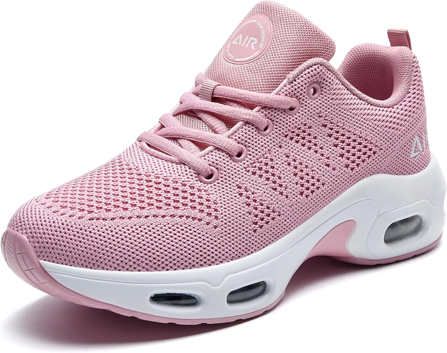 MAFEKE Womens Air Running Shoes Tennis Walking Sneakers Athletic Sport Shoes Lightweight Slip On Footwear for Gym Jogging Size 5.5-11