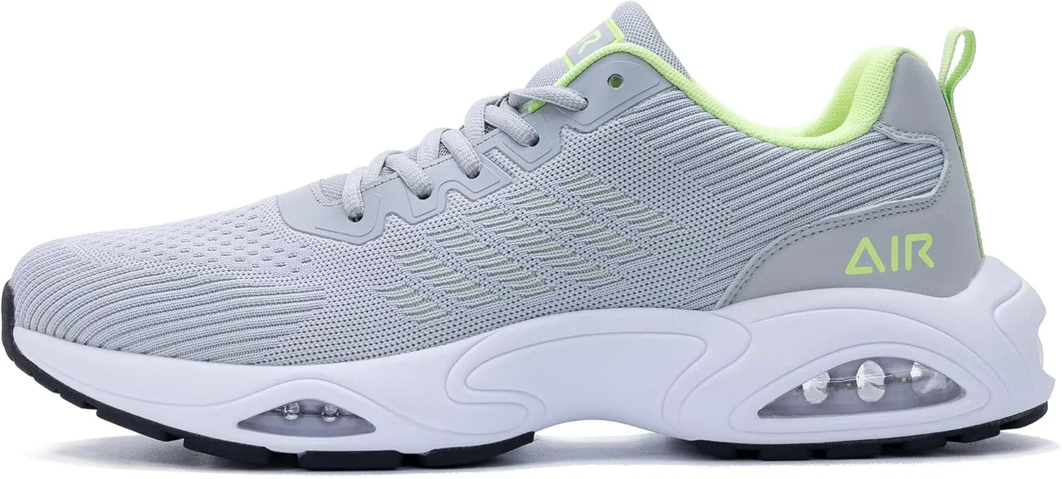PERSOUL Mens Air Running Shoes Lightweight Breathable Athletic Tennis Gym Jogging Sneakers
