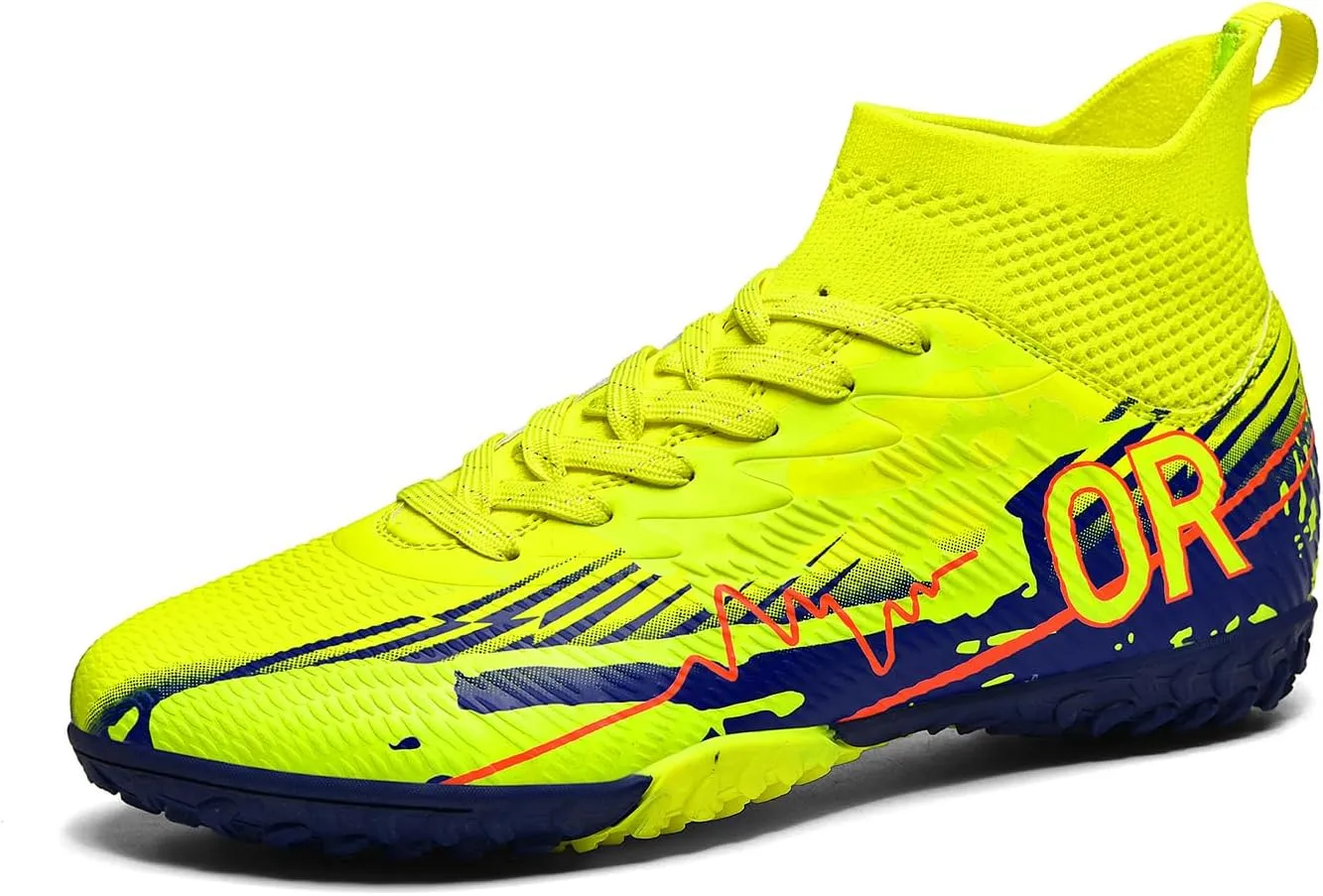 Soccer Cleats for Mens Womens Indoor Turf Soccer Shoes Youth AG TF Training Football Boots Unisex