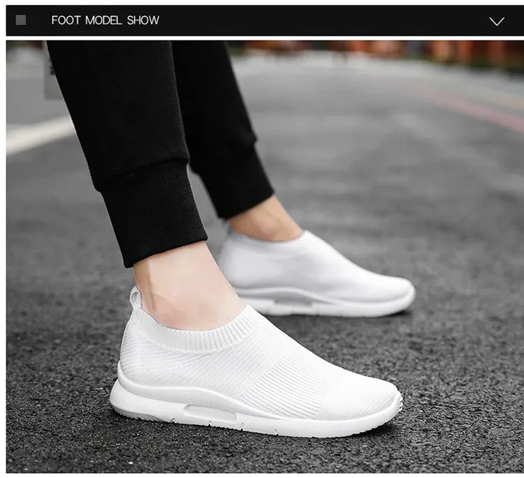 Womens Light Running Shoes Jogging Shoes Breathable Women Sneakers Slip On Loafer Shoe Momens Casual Shoes Unisex Sock Shoes